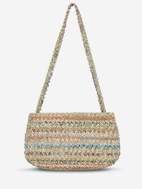 Straw Weaving Casual Shoulder Bag