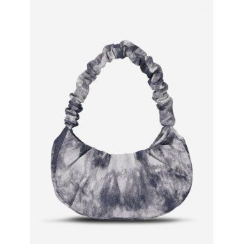 

Tie Dye Print Tote Bag, Black