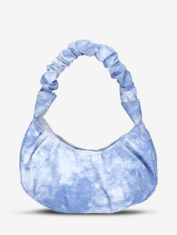 Sac Fourre-Tout à Imprimé Coloré - Bleu de Mer 