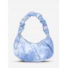 Sac Fourre-Tout à Imprimé Coloré - Bleu de Mer 