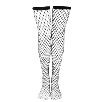 2 Pairs Solid Sexy Fishnet Stockings Set