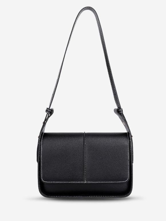 Sac à Bandoulière Rétro à Rabat - Noir 