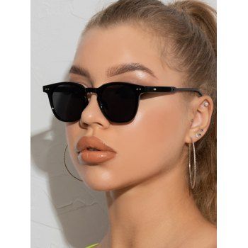 

Anti UV Minimalist Sunglasses, Black