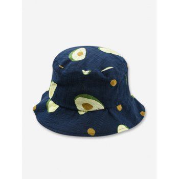 

Avocado Print Bucket Hat, Cadetblue