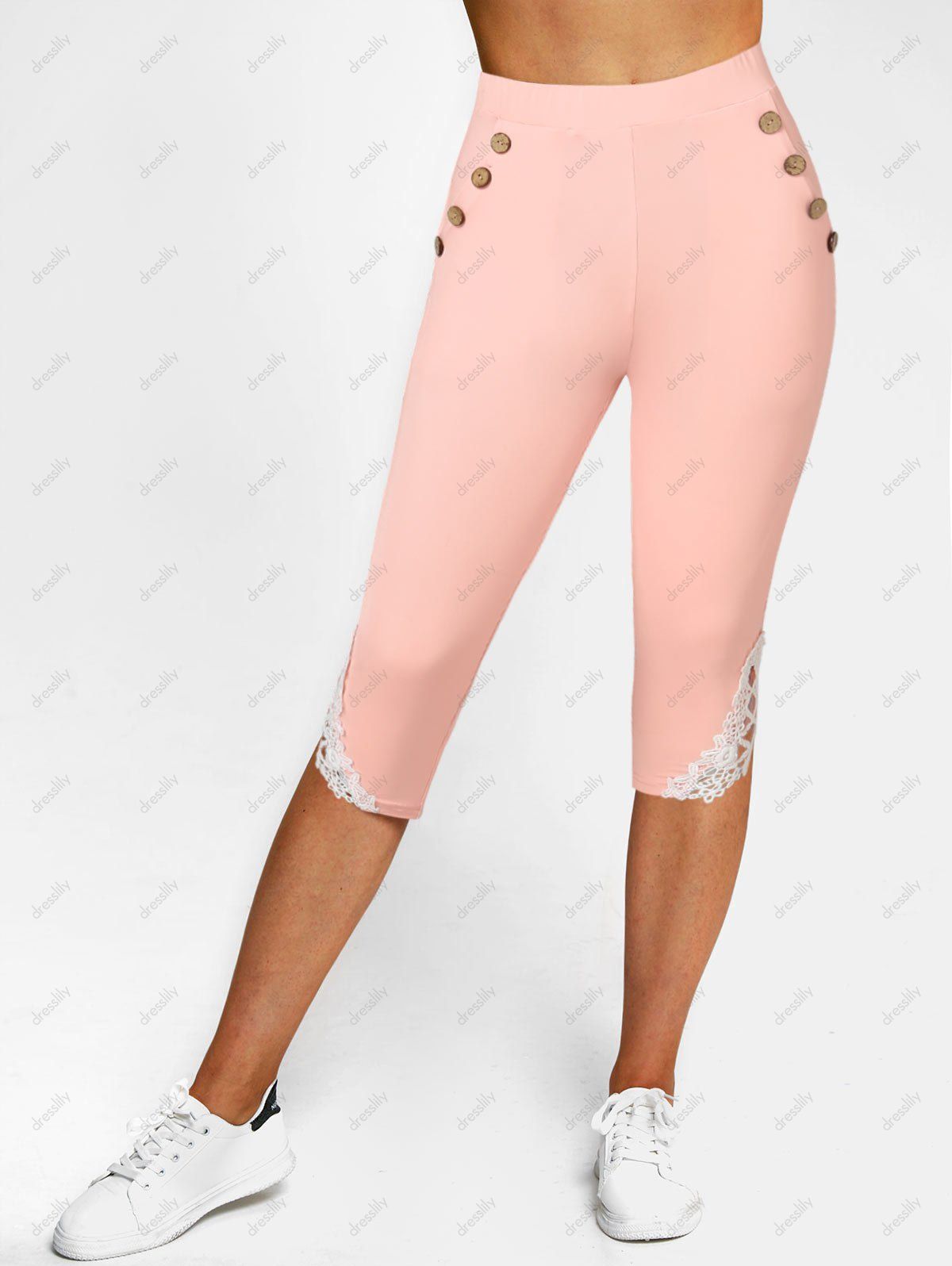 Legging corsaire online dentelle