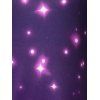 Ombre Starry High Low Long Dress - PURPLE L