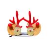 2Pcs Christmas Santa Elk Antler Hair Clip Set - RED 