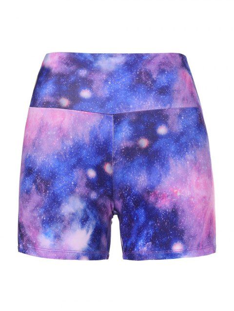 Bas de Maillot de Bain Ciel Etoilé à Taille Haute