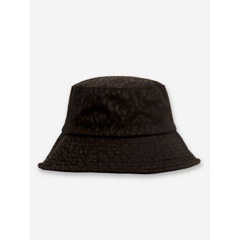 

Spots Print Fisherman Hat, Black