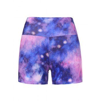 

Starry Sky Scrunch Butt High Waisted Swim Bottom, Multicolor