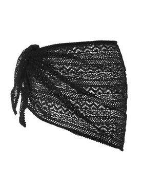 Crochet Tie Side Beach Sarong