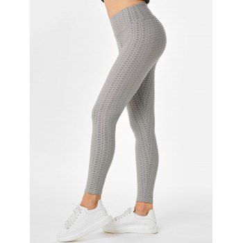 

Anti Cellulite Scrunch Bum Yoga Leggings, Gray