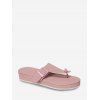 Tongs Épais avec Ceinture et Boucle - Rose clair EU 37