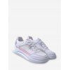Chaussures de Baskets en Blocs de Couleurs Dentelle en Maille - Rose clair EU 37