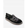 Chaussures Bout Rond à Paillettes en Maille - Noir EU 37