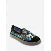Chaussures Bout Rond à Paillettes en Maille - Camouflage Bleu Marine EU 38