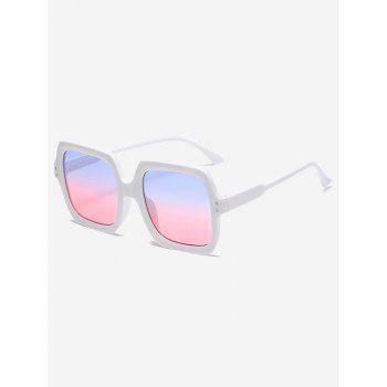 

Oversized Square Anti UV Sunglasses, Multicolor b