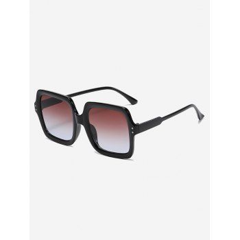 

Oversized Square Anti UV Sunglasses, Puce