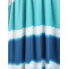 Robe Hauteur Genoux Grande-Taille - Bleu L | US 12