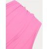 Maillot de Bain Tankini Superposé Matelassé à Bretelle de Grande Taille - multicolor L
