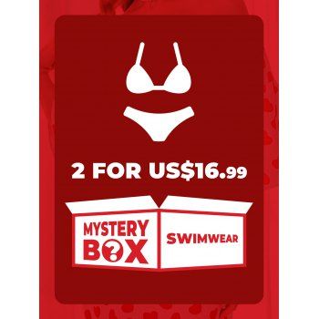 

DRESSLILY MYSTERY BOX of 2 Swimwear, Multicolor
