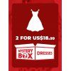 DRESSLILY MYSTERY BOX of 2 Dresses