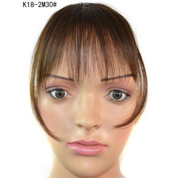 

Synthetic See Through Full Bang Wig, Coffee