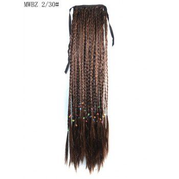 Synthetic Braided Ponytail Hair Extension Wig