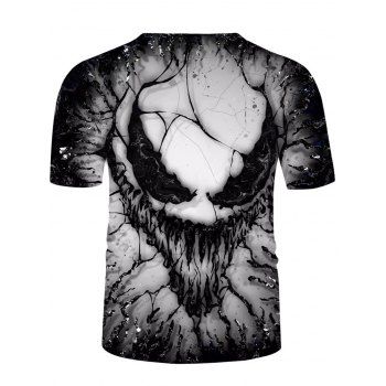 Short Sleeve Devil Printed T-shirt