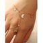 Star Butterfly Chain Finger Bracelet - GOLDEN 