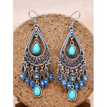 Waterdrop Retro Hook Earrings