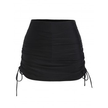 

Cinched Swimming Skorts, Black