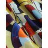 Chemise Géométrique Colorée à Manches Courtes - multicolor A XL
