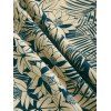 Chemise à Imprimé Fleur et Feuille en Tissu Boutonnée - multicolor A XXL