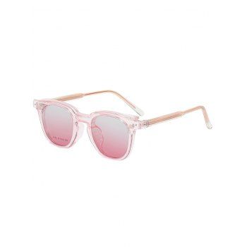 

Fashion Outdoor Round Frame Sunglasses, Light pink