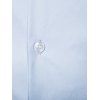Button Up Long Sleeve Business Shirt - LIGHT BLUE XXL