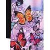 Débardeur Asymétrique Papillon Ombré Zippé - multicolor A XL