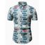 Chemise à Imprimé Fourmis Partout à Manches Courtes - multicolor XL