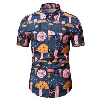 

Holiday Cartoon Mushroom Shirt, Multicolor