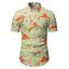 Chemise à Imprimé Scène de Montagne Scenic à Manches Courtes - multicolor 2XL
