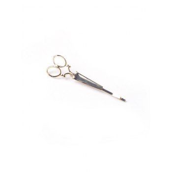 

Alloy Scissor Pattern Hair Clip, Silver