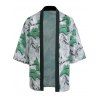 Cardigan Kimono Peinture Chinoise Paysage - multicolor A L