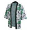 Cardigan Kimono Peinture Chinoise Paysage - multicolor A XL