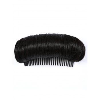 

Extension Hair Clip In Claw Puff With Synthetic Wig, Black