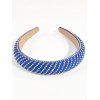 Glitter Colorful Artificial Diamond Hair Band Hair Accessory - BLUE 