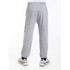 Sporty Cotton Jogger Pants Casual Elastic Waist Pockets Beam Feet Pants - LIGHT GRAY L