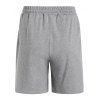 Pure Color Cotton Basic Drawstring Shorts Summer Casual Home Stay Sporting Shorts Jogging - DARK GRAY S