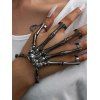 Bracelet D'Halloween Gothique Squelette en Alliage - Noir 