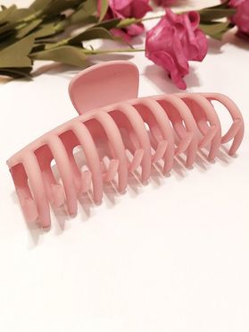 Hair Accessory Pure Candy Color Ponytail Big Hair Clip Claw