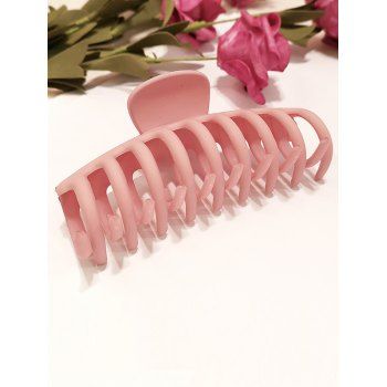 

Hair Accessory Pure Candy Color Ponytail Big Hair Clip Claw, Light pink